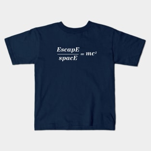 Escape divided by space Kids T-Shirt